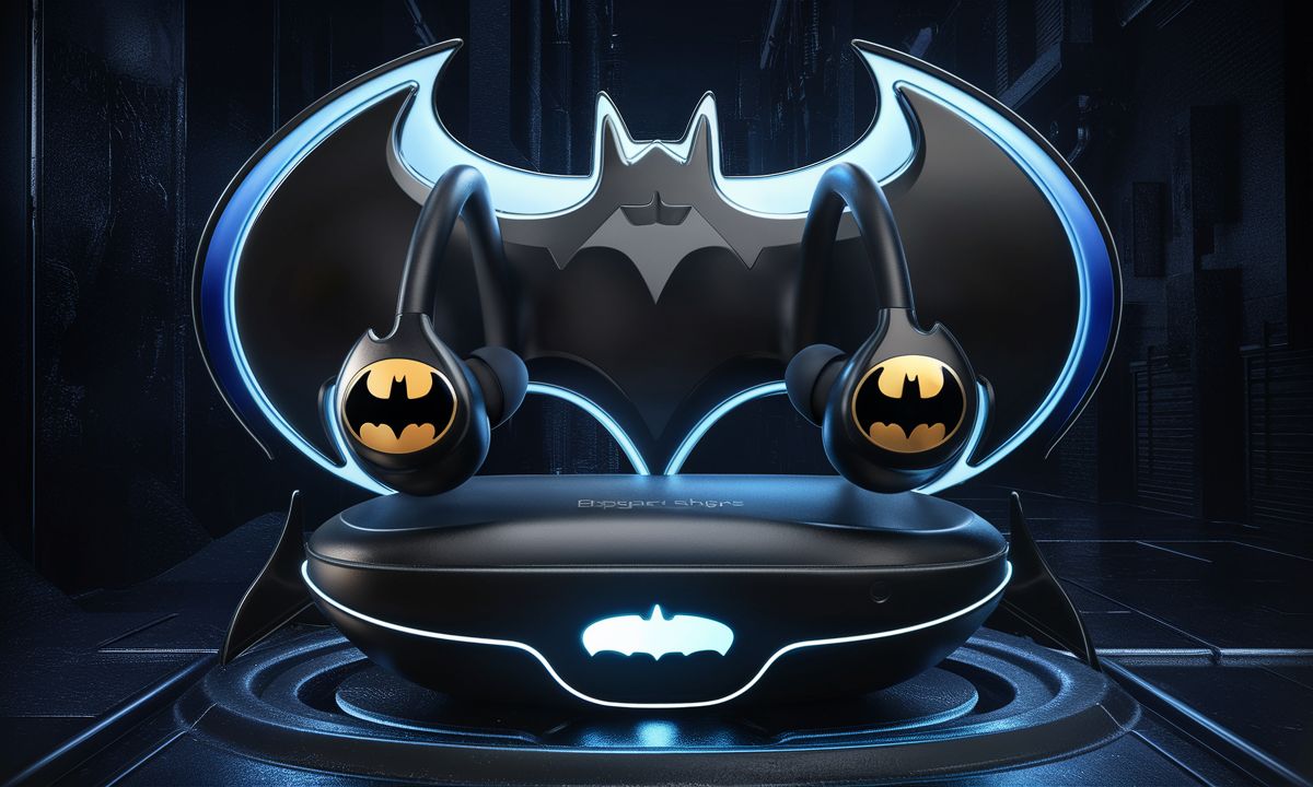 Thespark Shop Batman Style Wireless Bluetooth Earbuds