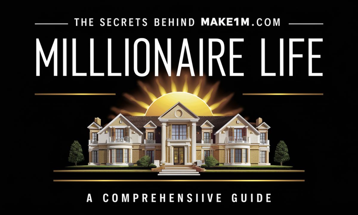 The Secrets Behind Make1m.com Millionaire Life: A Comprehensive Guide